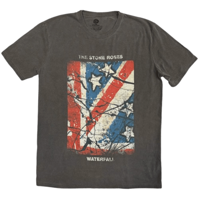 Rock Off Waterfall Stone Roses in Charcoal