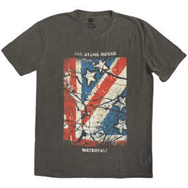 Rock Off Waterfall Stone Roses in Charcoal