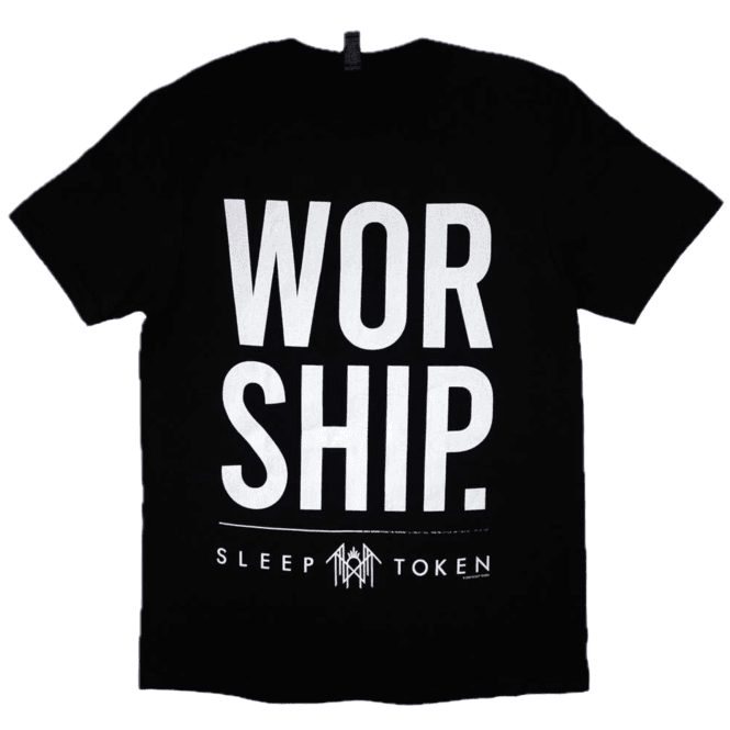 Rock Off Worship Sleep Token T-Shirt - Black