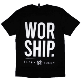 Rock Off Worship Sleep Token T-Shirt - Black