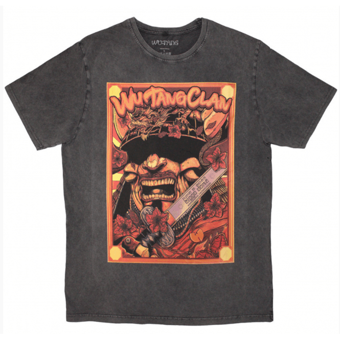 Rock Off Wu Tang Amsterdam 23 T-Shirt - Charcoal