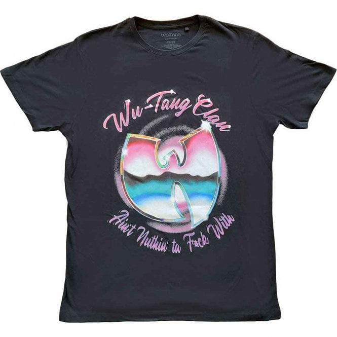 Rock Off Wu-Tang Clan Aint Nuthing Ta F! Wit T Shirt in Black