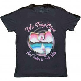 Rock Off Wu-Tang Clan Aint Nuthing Ta F! Wit T Shirt in Black