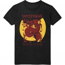 Rock Off Wu-Tang Clan Inferno T Shirt in Black