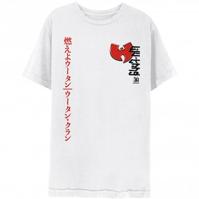 Rock Off Wu-tang Clan Swords T Shirt in White
