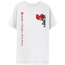 Rock Off Wu-tang Clan Swords T Shirt in White