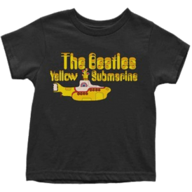 Rock Off Yellow Submarine kids t-shirt - Black
