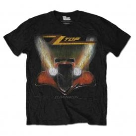 Rock Off ZZ Top Eliminator T Shirt in Black