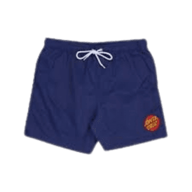 Santa Cruz Classic Dot Swim shorts in Rich Navy