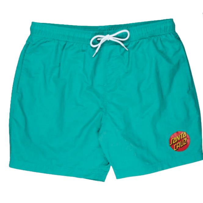 Santa Cruz Classic Dot Swim Shorts - Pool Blue