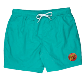 Santa Cruz Classic Dot Swim Shorts - Pool Blue
