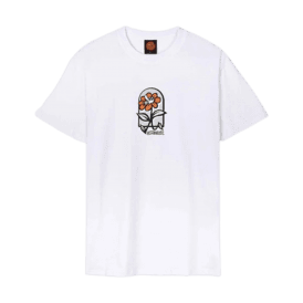 Santa Cruz Delfino Flower Guy T-shirt White
