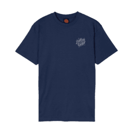 Santa Cruz Dressen Spider T-shirt in Midnight Blue
