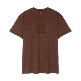 Santa Cruz Dressen Tribal Arch Tee in Coffee
