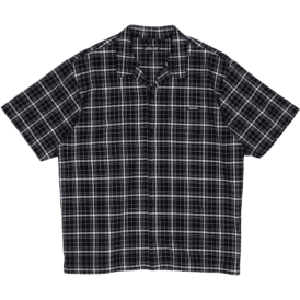 Santa Cruz Flint Ss Shirt in Black Check