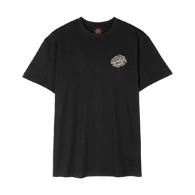 Santa Cruz Grabke Exploding Dot T-shirt in Black
