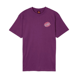 Santa Cruz Grabke Exploding Dot T-shirt in Fresh Purple