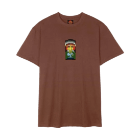 Santa Cruz Kendall Eotw T-shirt in Sepia Brown
