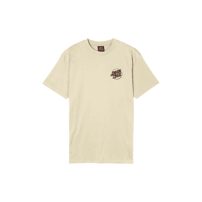 Santa Cruz Scourge Dot T-shirt in Wax Paper