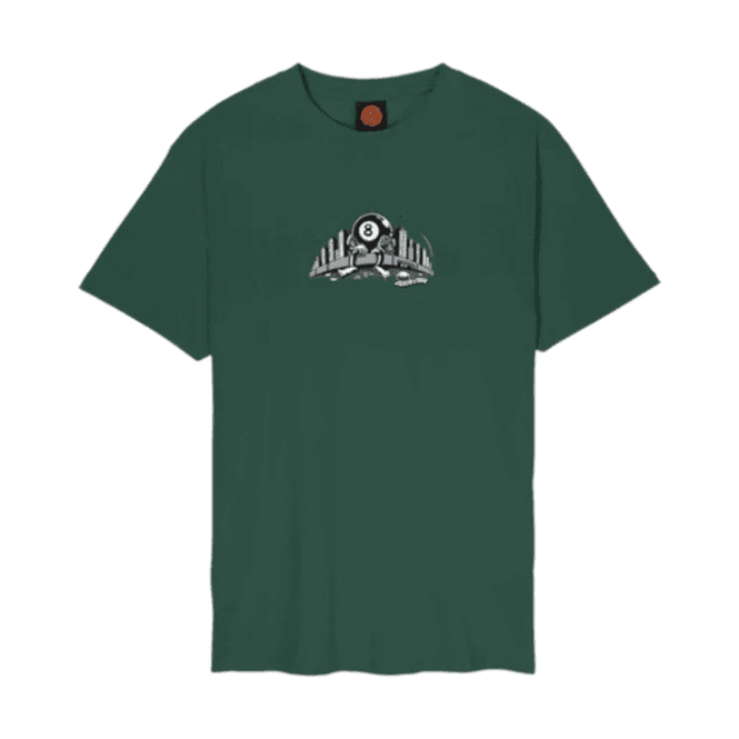 Santa Cruz Winkowski Curb Front T-shirt in Kale