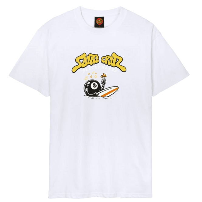 Santa Cruz Winkowski Surf T-Shirt - White