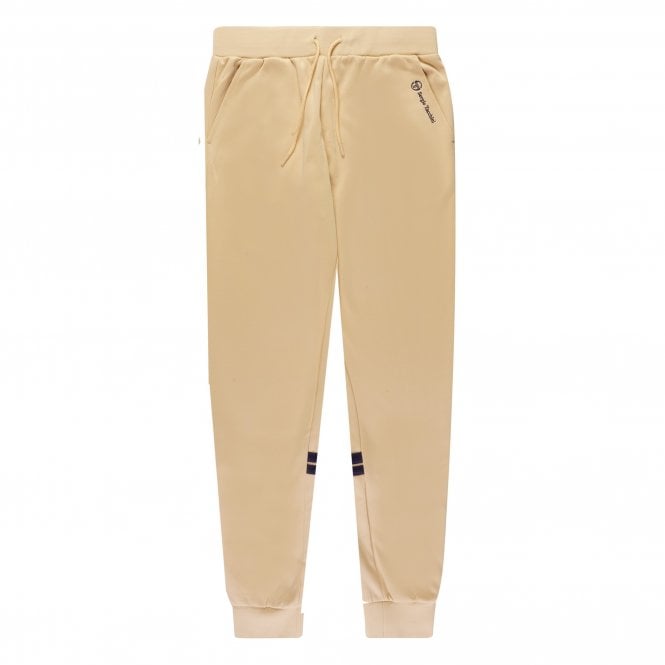 Sergio Tacchini Blow Track Pant in Latte/Maritime Blue