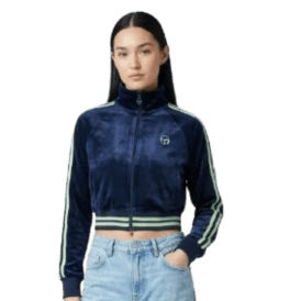 Sergio Tacchini Carmella Tt Track Top Maritime Blue/quiet Green