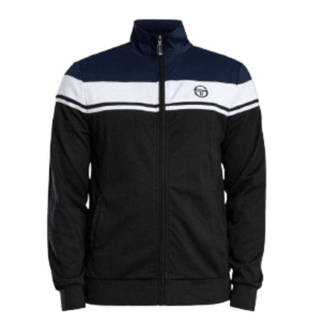 Sergio Tacchini Damarindo Track Top Maritime Blue/white/black