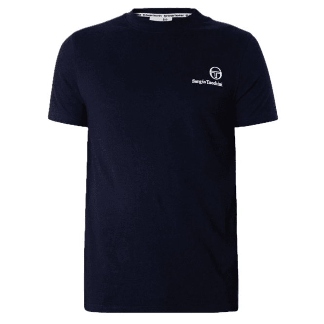 Sergio Tacchini Felton T Shirt - Maritime Blue