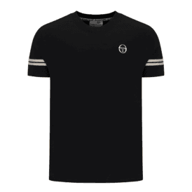 Sergio Tacchini Grello Crew Neck T Shirt Black/peyote