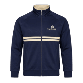 Sergio Tacchini New Dallas Tt Track Top in Maritime Blue/peyote