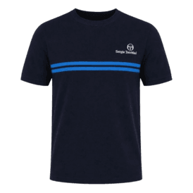 Sergio Tacchini New Supermac T Shirt Maritime Blue/princess Blue