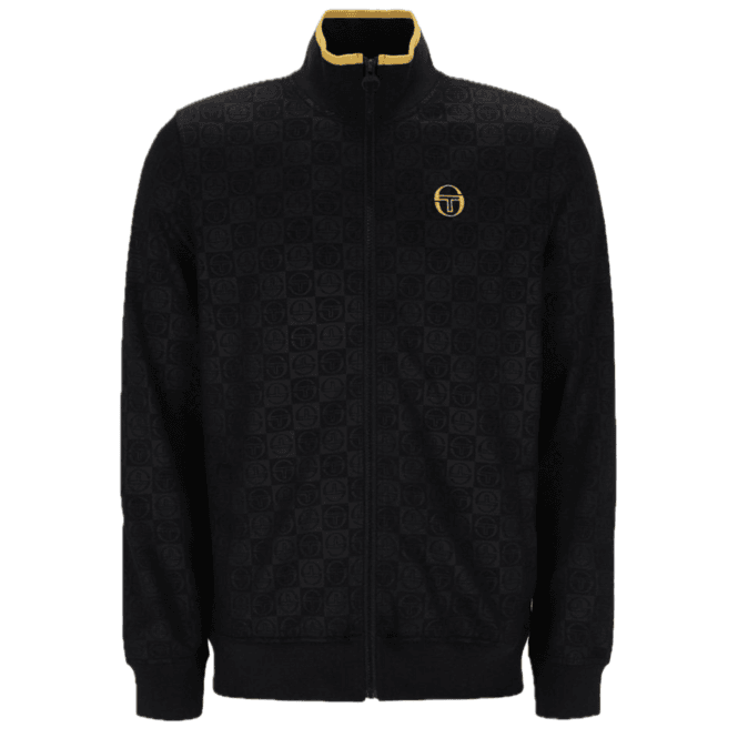 Sergio Tacchini Santoro Track Top - Black