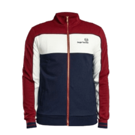 Sergio Tacchini Spiga Tt Track Top Merlot/gardenia/maritime Blue