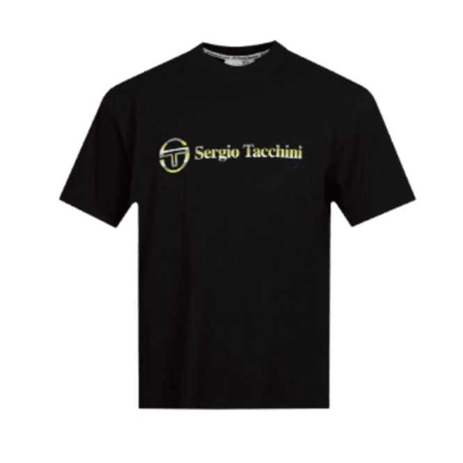 Sergio Tacchini Voletta T Shirt Black/white