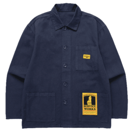 Service Works Canvas Chore Shirt - Dark Navy