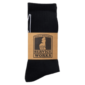 Service Works Knife & Fork Socks in Black