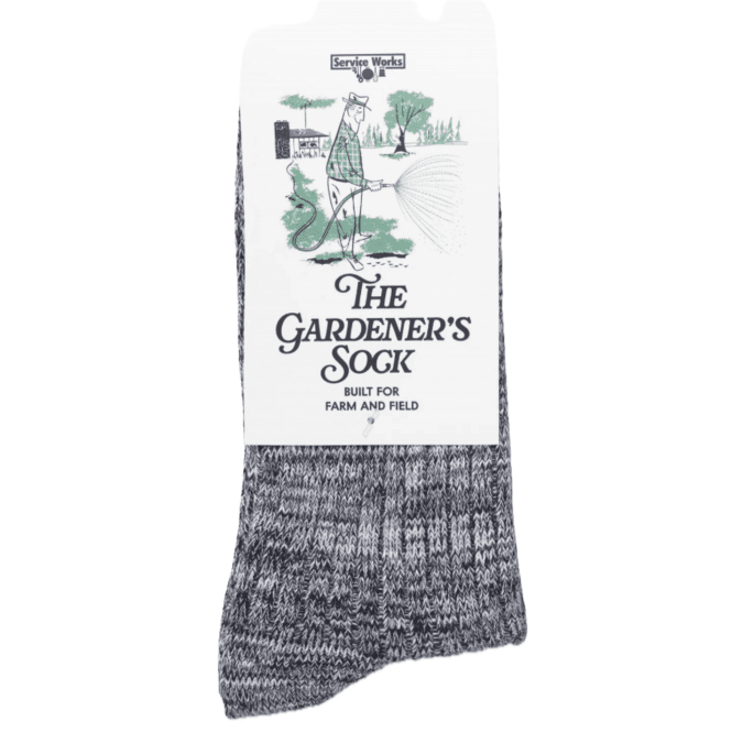 Service Works The Gardeners Sock - Black