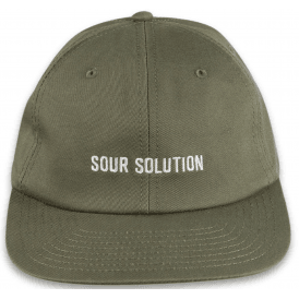 Sour Solution Sour Snapback Cap - Olive Green