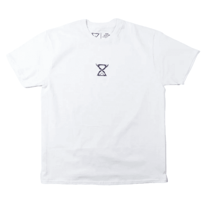 Sour Solution Stamp T-Shirt - White