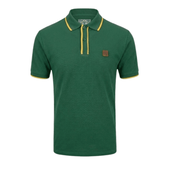 Trojan Ottoman Rib Polo Green