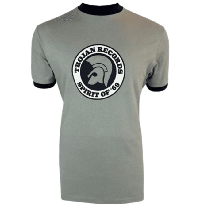 Trojan Spirit Of ’69 Logo Tshirt Grey